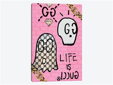 life is gucci art print|Life Is Gucci Art Print by Julie Schreiber .